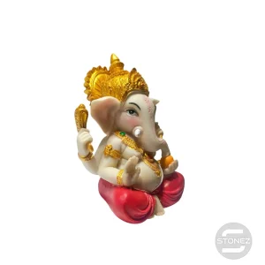 600103639 Figura En Resina Ganesha 12 Cms Aprox ROJO