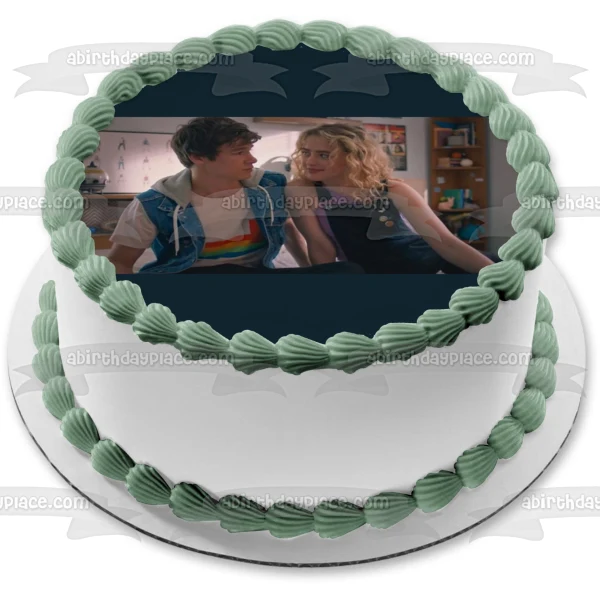 Decoración comestible para tarta con el mapa de Tiny Perfect Things, Mark Margaret, imagen ABPID53920 A Birthday Place