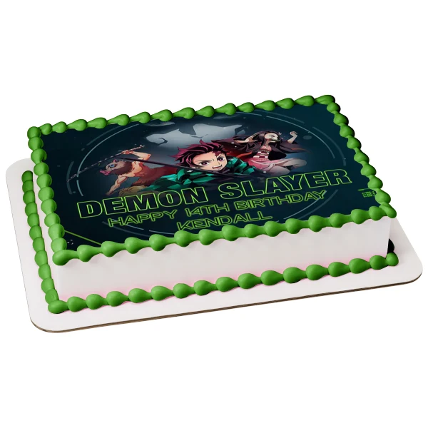Demon Slayer: Kimetsu No Yaiba Tanjiro Nezukosearch Inosuke Hashibira Imagen comestible para decoración de tarta ABPID5224...