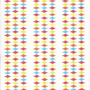 Patrón de fondo colorido Argyle tiras de imágenes comestibles para decoración de tartas ABPID07897 A Birthday Place