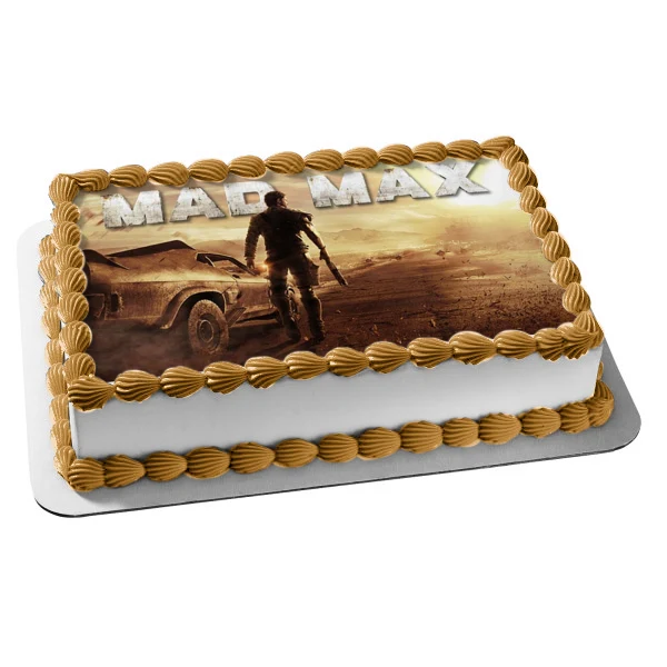 Póster del videojuego Mad Max Imagen comestible para decoración de tarta ABPID52841 A Birthday Place