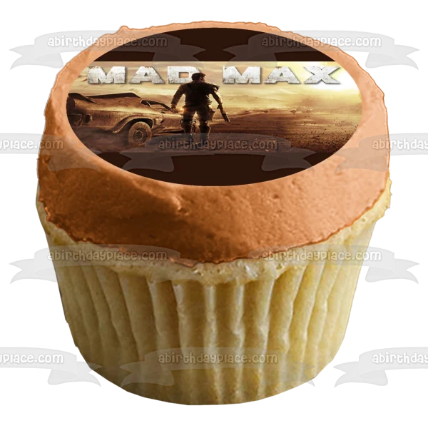 Póster del videojuego Mad Max Imagen comestible para decoración de tarta ABPID52841 A Birthday Place
