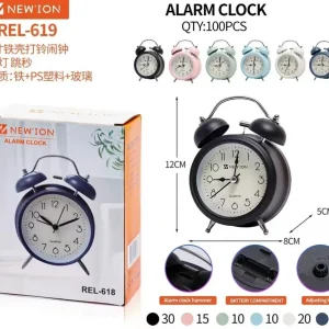 RELOJ DE MESA RETRO ABAB