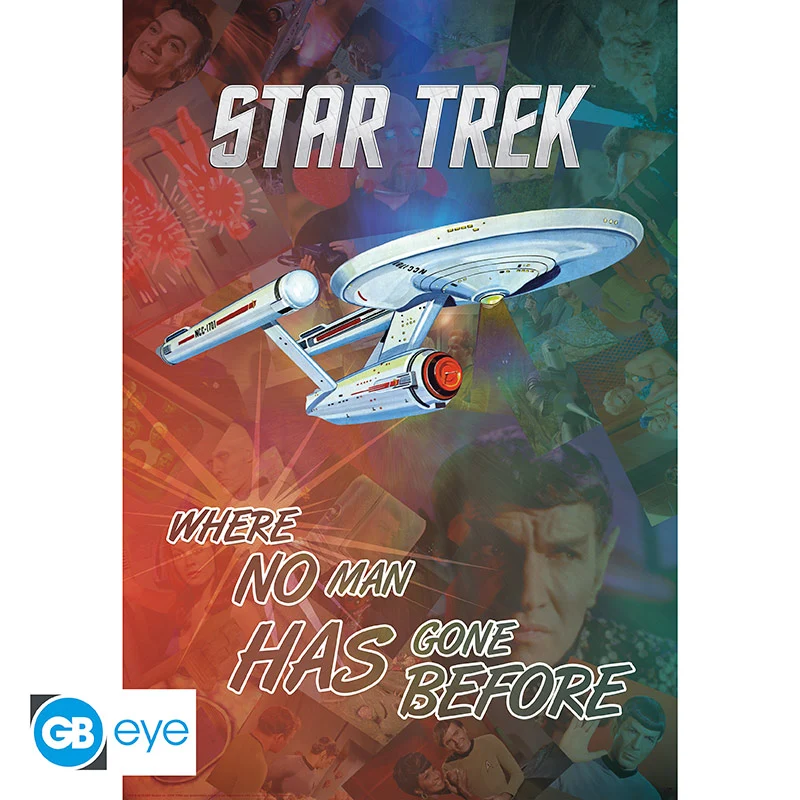 POSTER GRANDE (91,5X 61CM) MIX AND MATCH STAR TREK ABYSSE