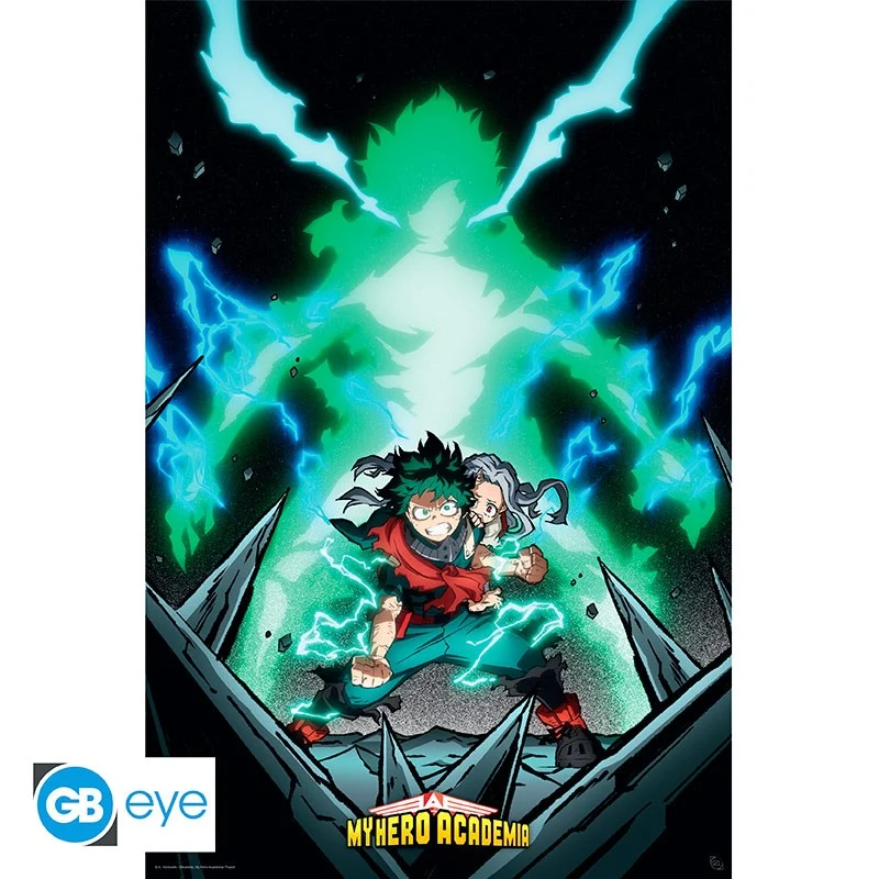 POSTER MY HERO ACADEMIA - ERI & IZUKU - 91,5 X 61 ABYSSE