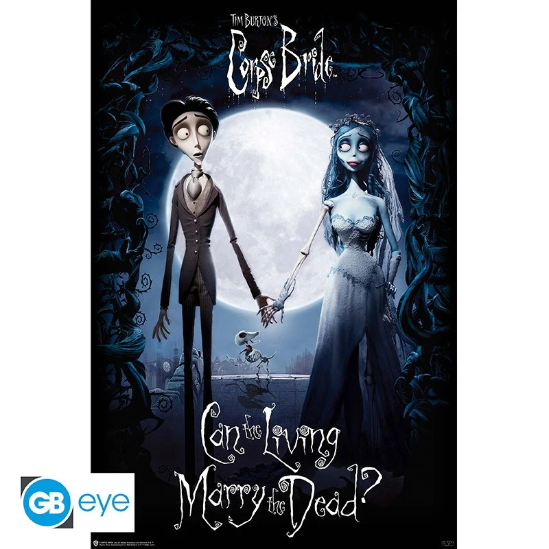 Póster La Novia Cadaver Victor & Emily ABYSSE