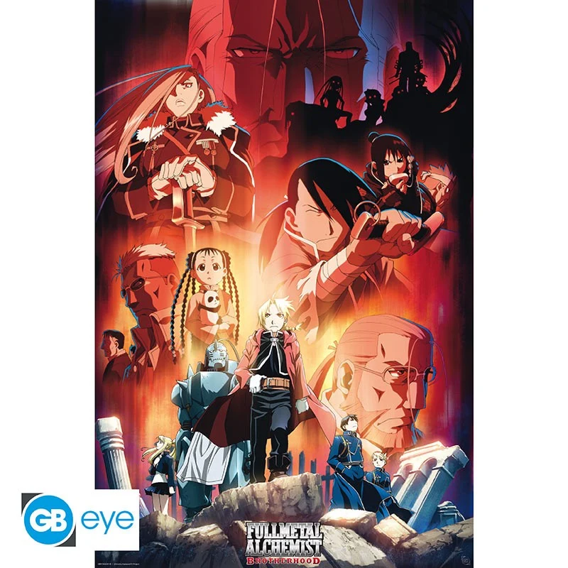 Fullmetal Alchemist - Poster Maxi 91.5X61 - Key Art ABYSTYLE