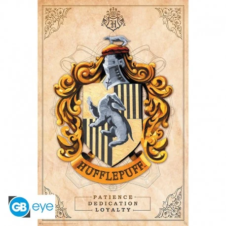 Poster Harry Potter Hufflepuff Maxi 91.5x61 cm ABYSTYLE