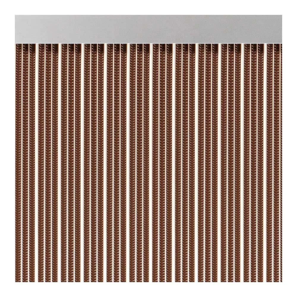 CORTINA PARA PUERTA CINTA S-350 COLOR MARRÓN 90 x 210 cm ACUDAM