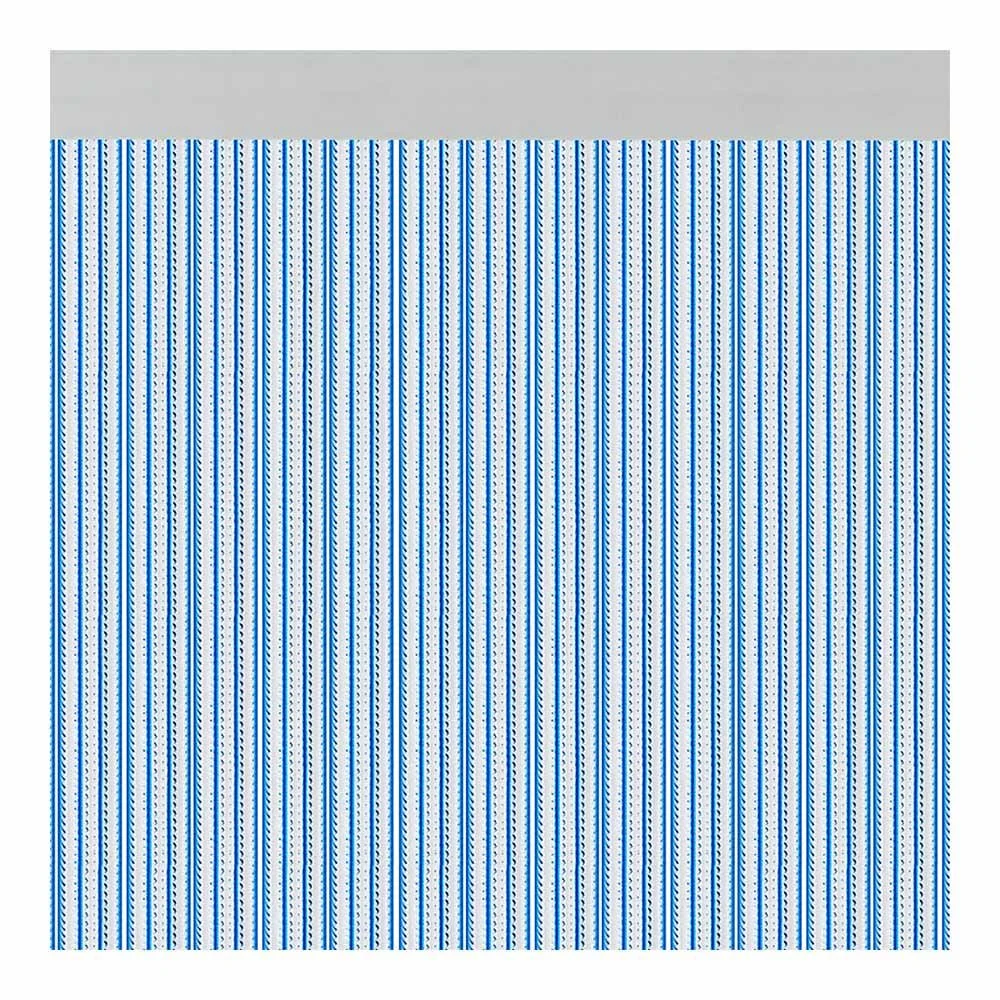 CORTINA PARA PUERTA MODELO BRESCIA COLOR AZUL 90 x 210 cm ACUDAM