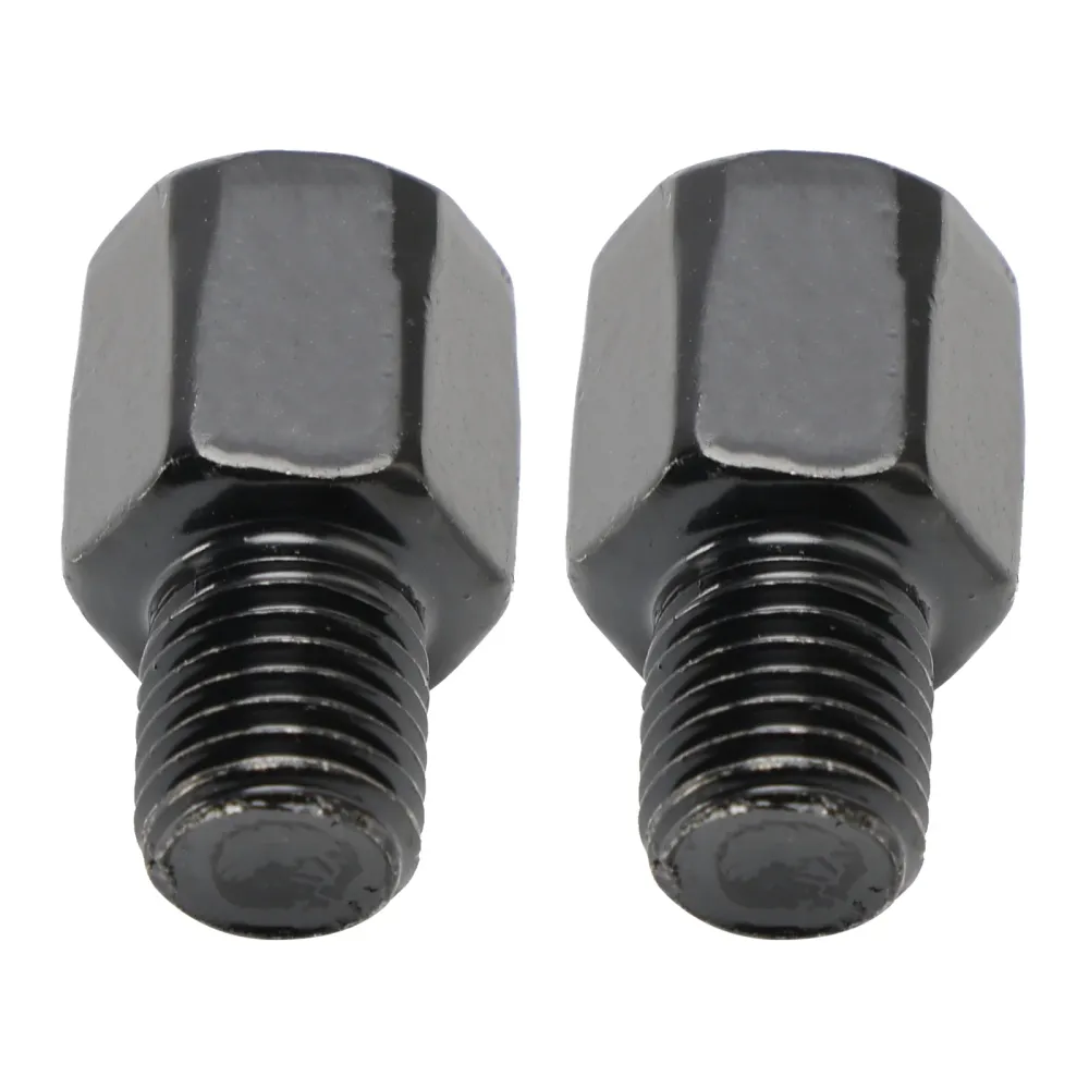 2 adaptadores universales de espejo para motocicleta y scooter de 8 mm estándar 10 mm estándar