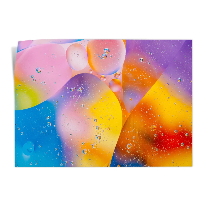 Agua y Aceite Poster