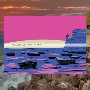 Lámina Castillo Santa Catalina Cádiz Alexis Visualinotion