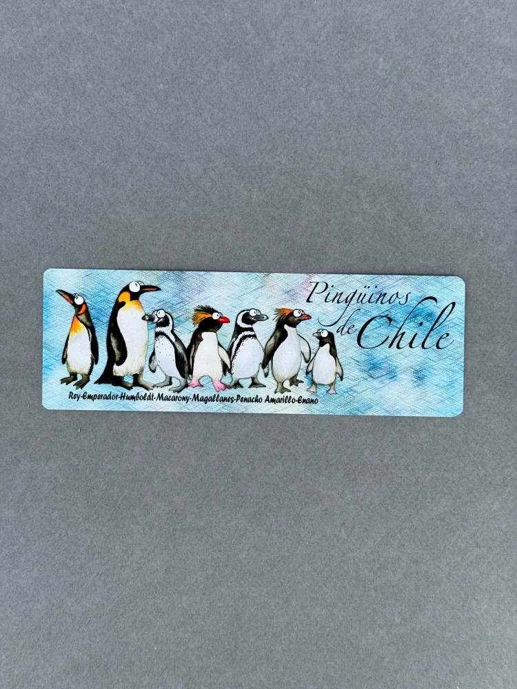 Marcalibros Pingüinos de Chile Alma Chilena
