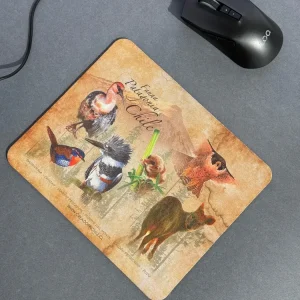 Mousepads de goma ilustrados - Fauna Patagónica Alma Chilena
