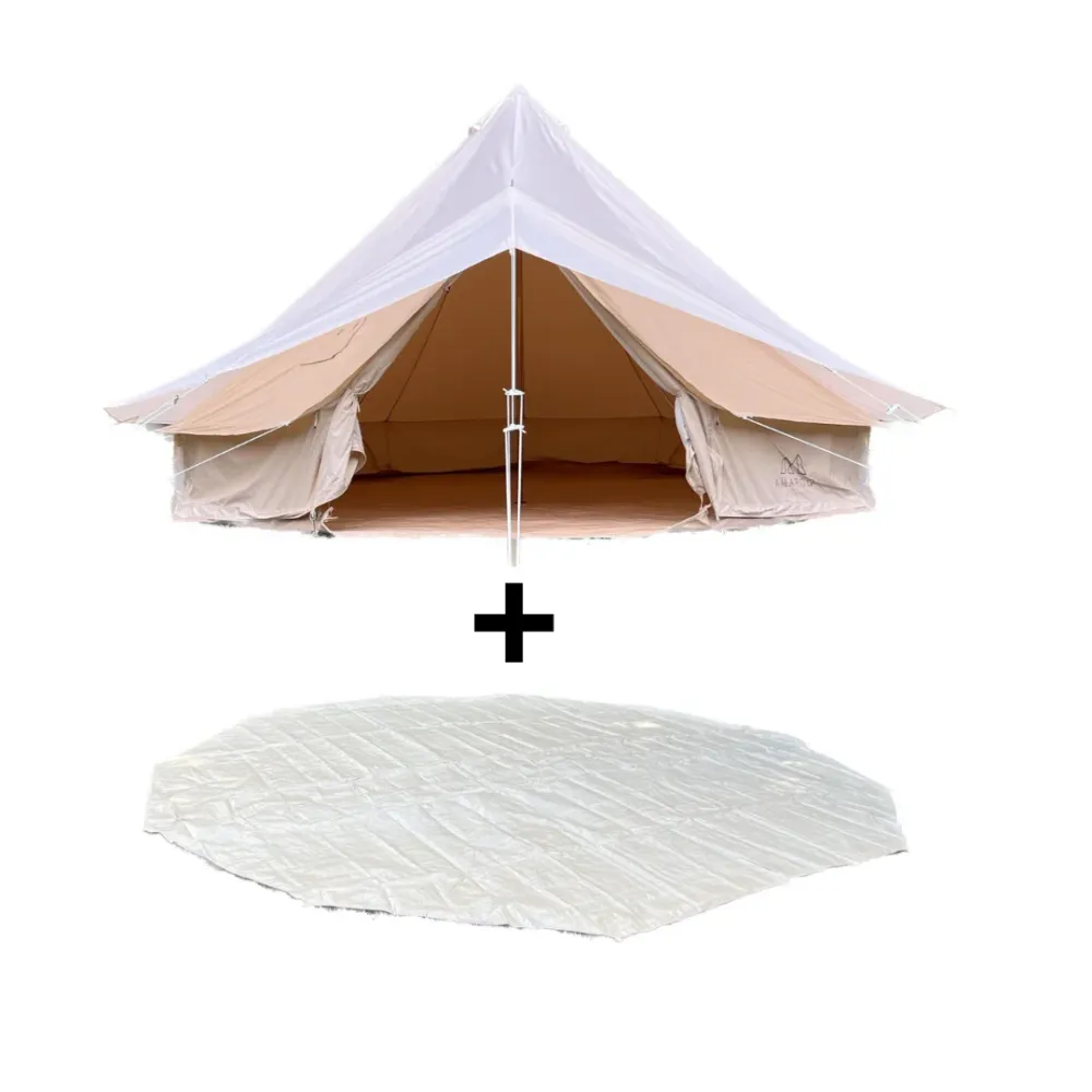 Conjunto de cuidado Tienda de campañ patrulla Footprint + Funda para lluvia Amaroq Glamping