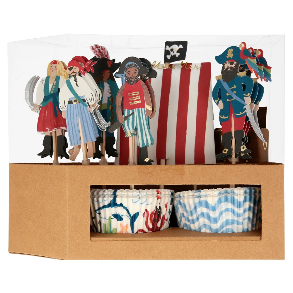 Cupcake kit pirata Amate es