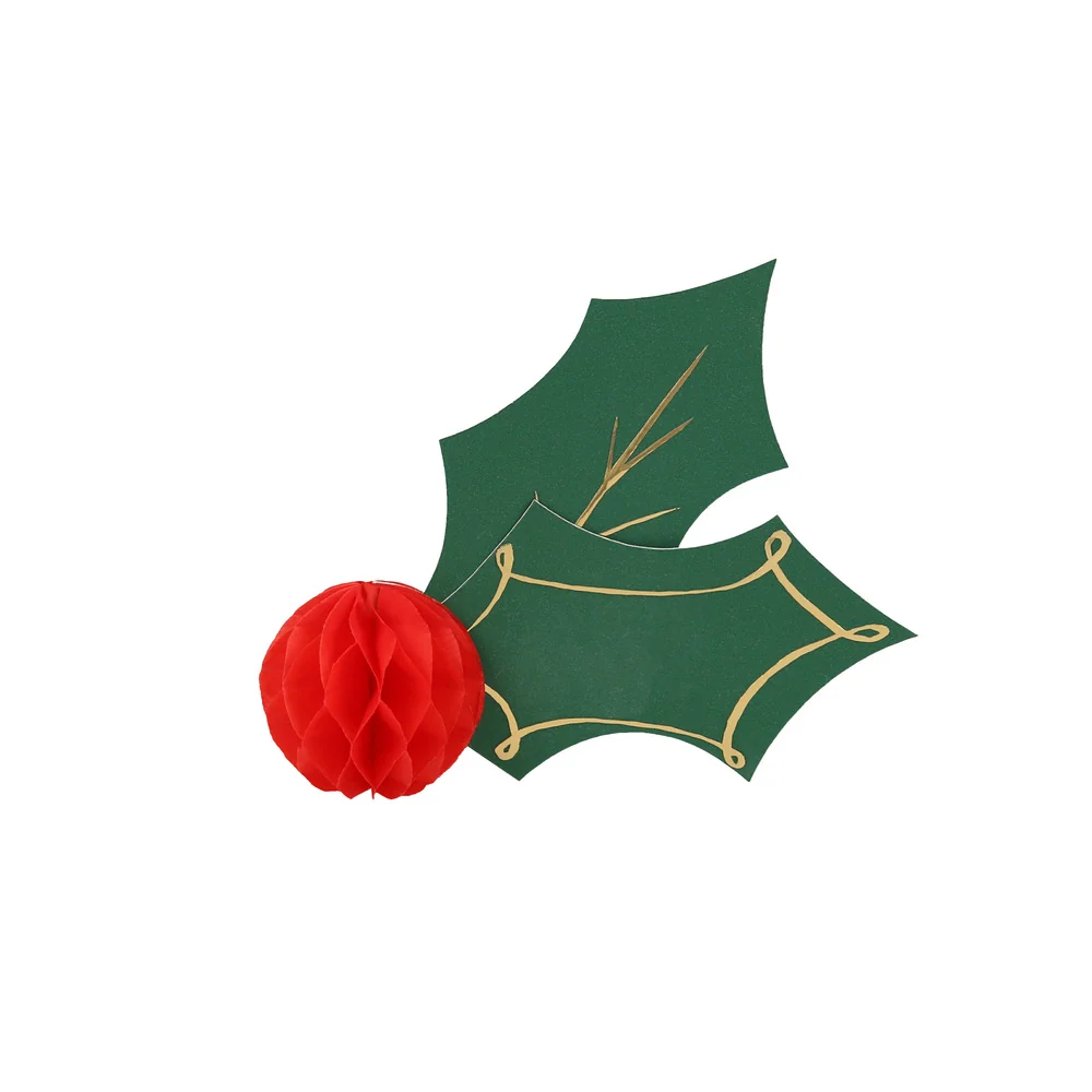 Marca sitio Navidad - acebo Amate es