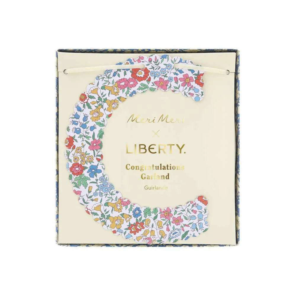 Meri Meri x Liberty Congratulations Garland Amate es