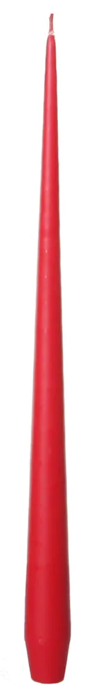 Pack de 4 velas roja 35 cm Amate es