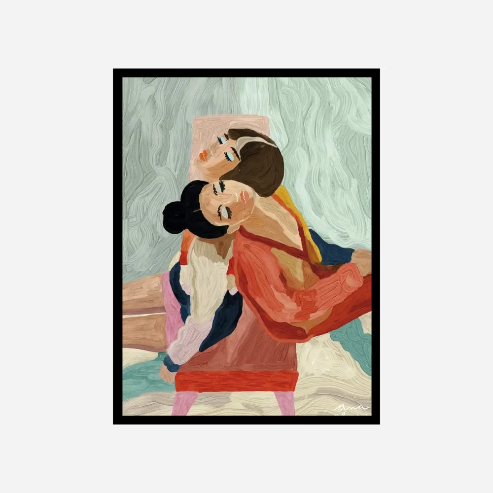 En Tu Espalda Art Print A4 Ana Clerici