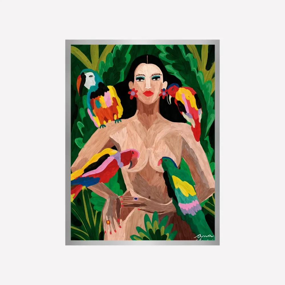 Reina de la Selva Art Print A4 Ana Clerici
