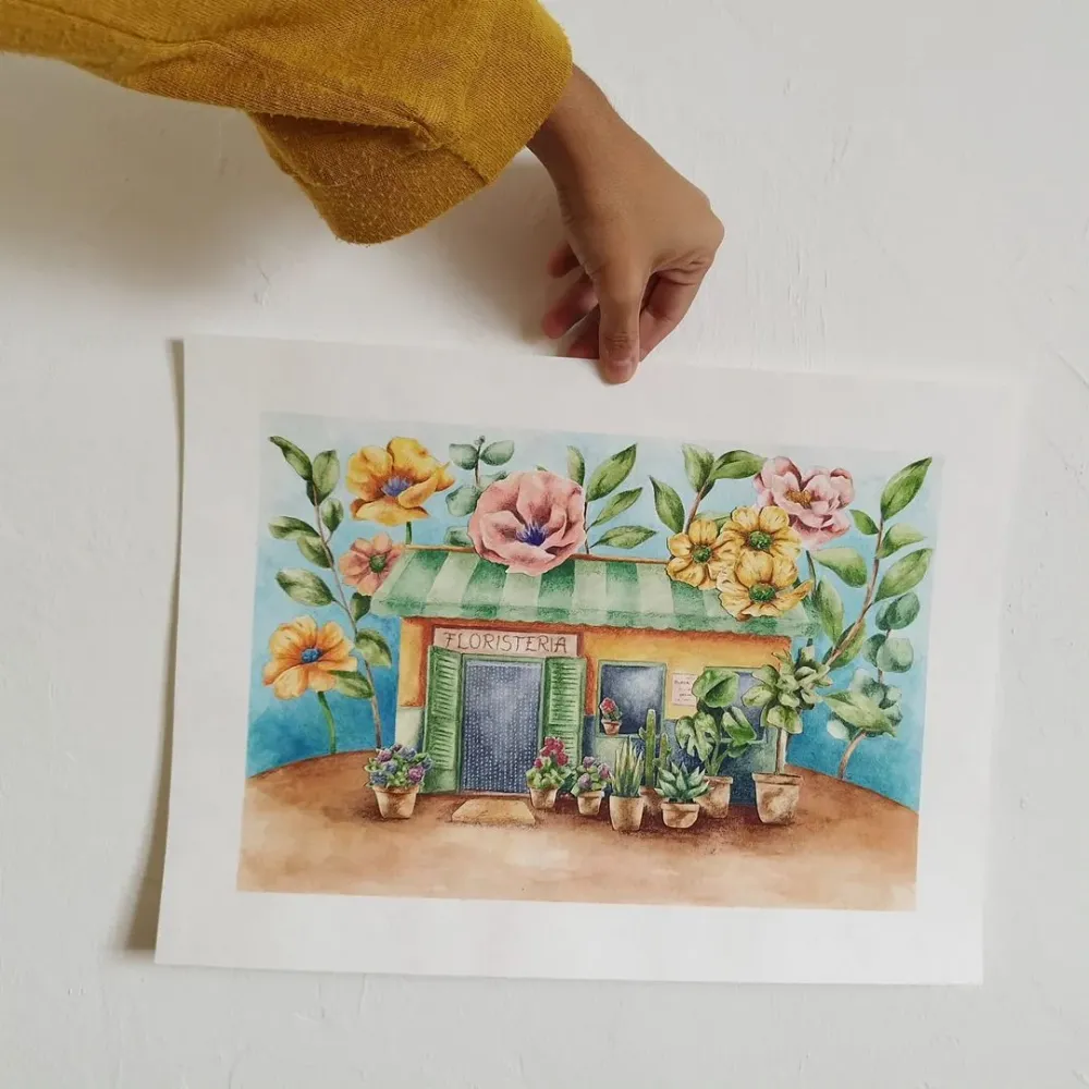Lámina Floristerí Ana H