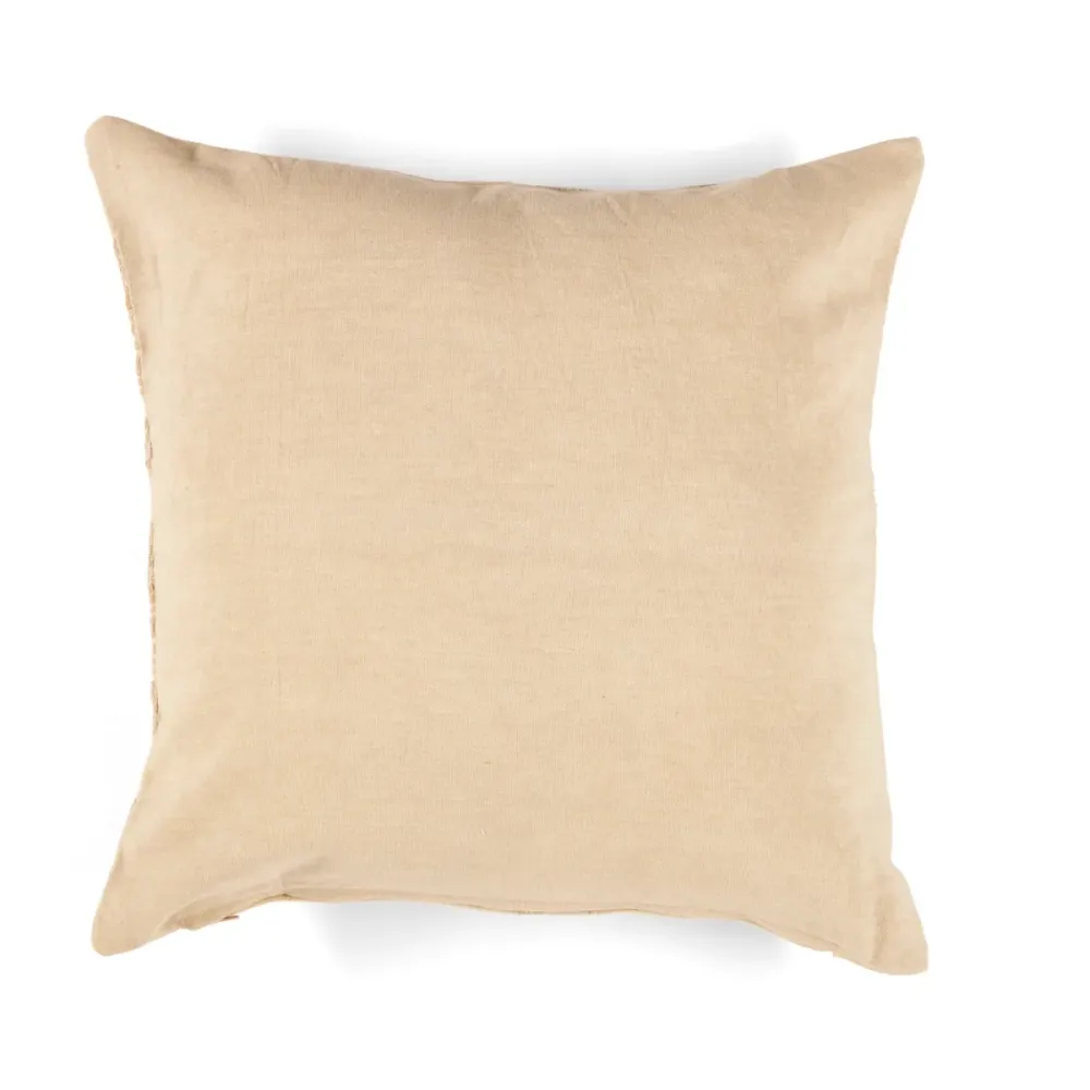 Cojín de sofá de algodón beige estilo romántico Andrea House