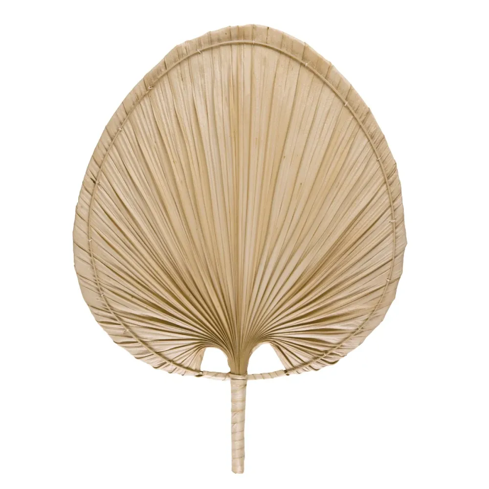 Figura decorativa pai pai de fibra natural oriental 54cm Andrea House