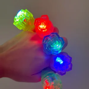 Anillo Luminoso Led Rosa 60 Unidades