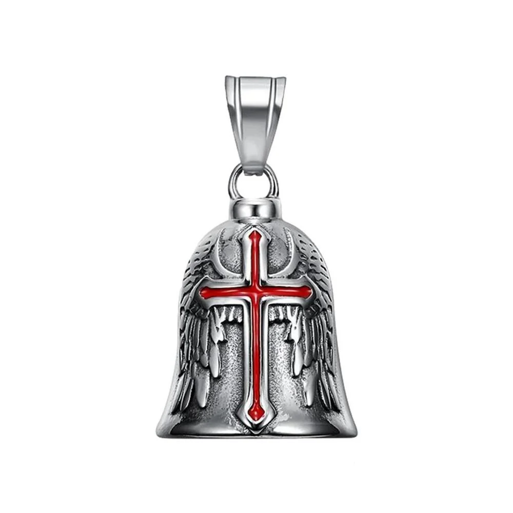 Campana del guardián<br> Cruz Cristiana Roja Antre du Motard