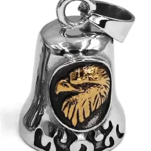 Campana de motocicleta<br> Águila dorada Antre du Motard