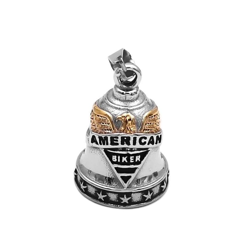 Campana de motocicleta<br> motociclista americano Antre du Motard