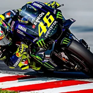 Cartel MotoGP<br> Campeón Rossi 46 Antre du Motard