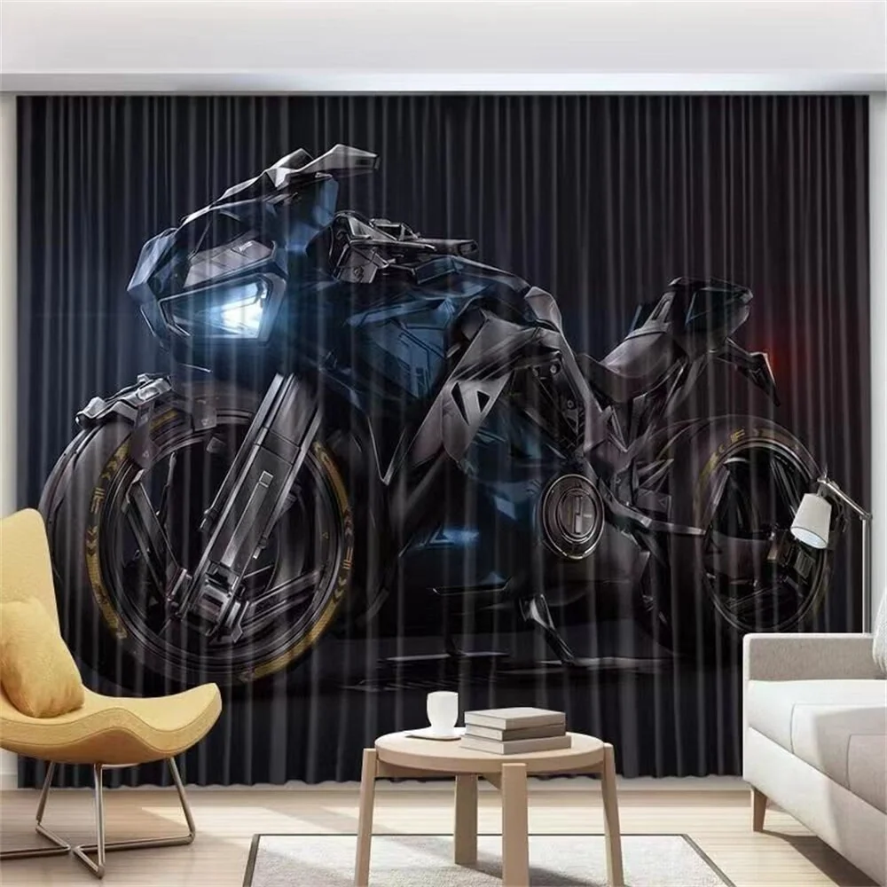 Cortina de motocicleta<br> Futurista Antre du Motard