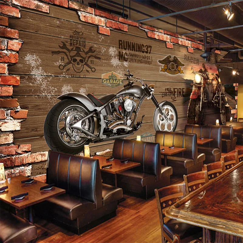 Fondo de pantalla de motocicletas antiguas Antre du Motard