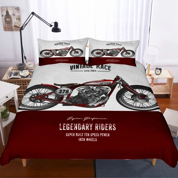 Funda nórdica Moto motocicleta antigua Antre du Motard
