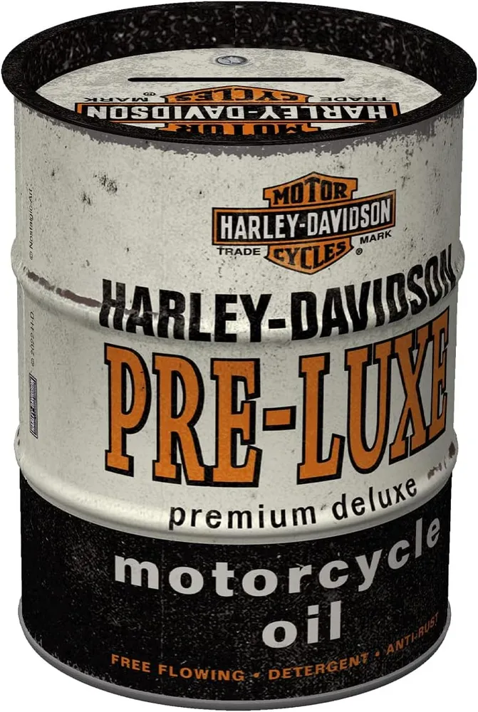 Hucha de motocicleta Vintage Harley-Davisdon Antre du Motard