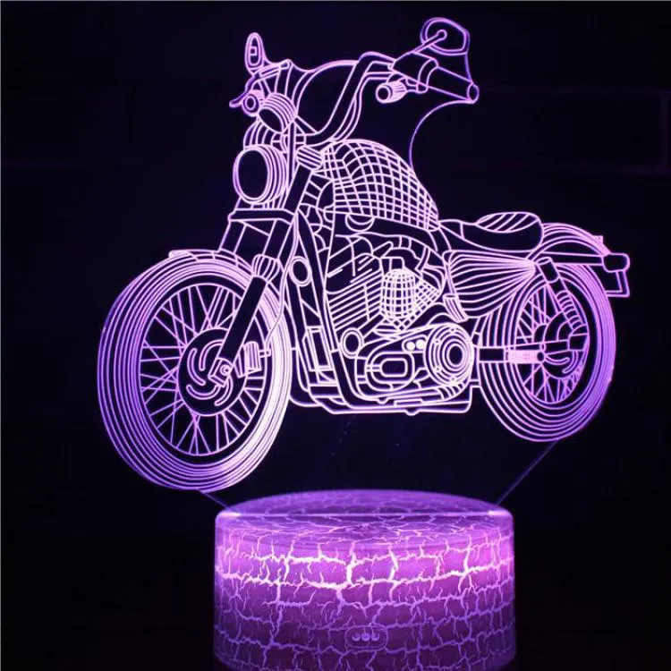 Lámpara de motocicleta Pandilla modelada en 3D Antre du Motard