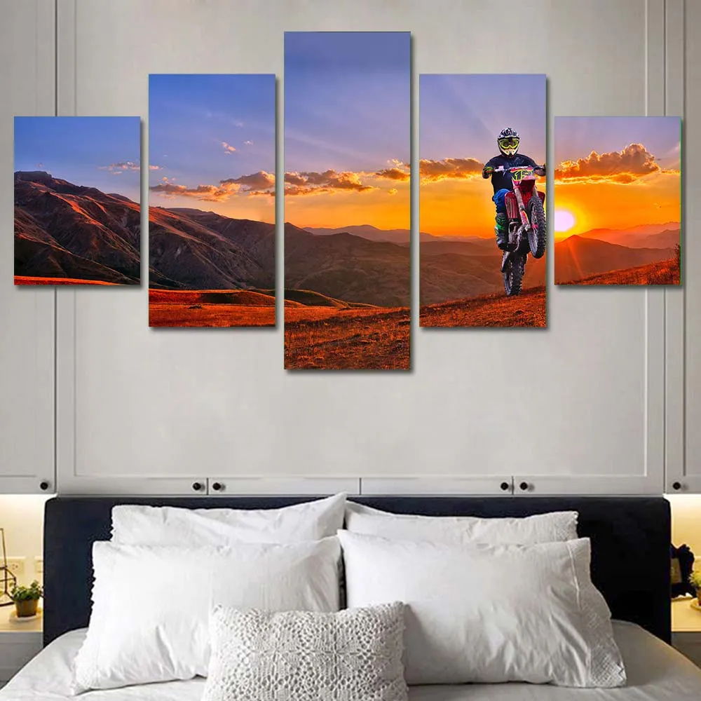 Mesa Moto Cross<br> amanecer soleado Antre du Motard