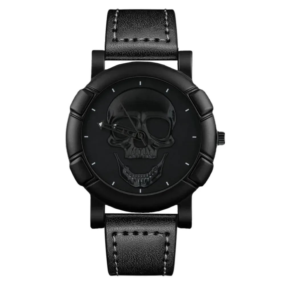 Reloj motero Calavera negra Antre du Motard