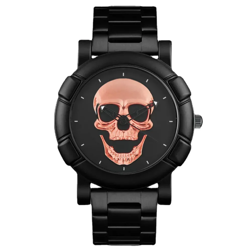 Reloj motero Cráneo de la vendimia Antre du Motard