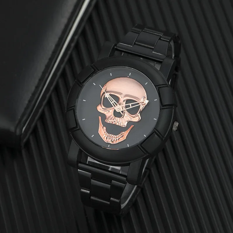 Reloj motero Cráneo de la vendimia Antre du Motard