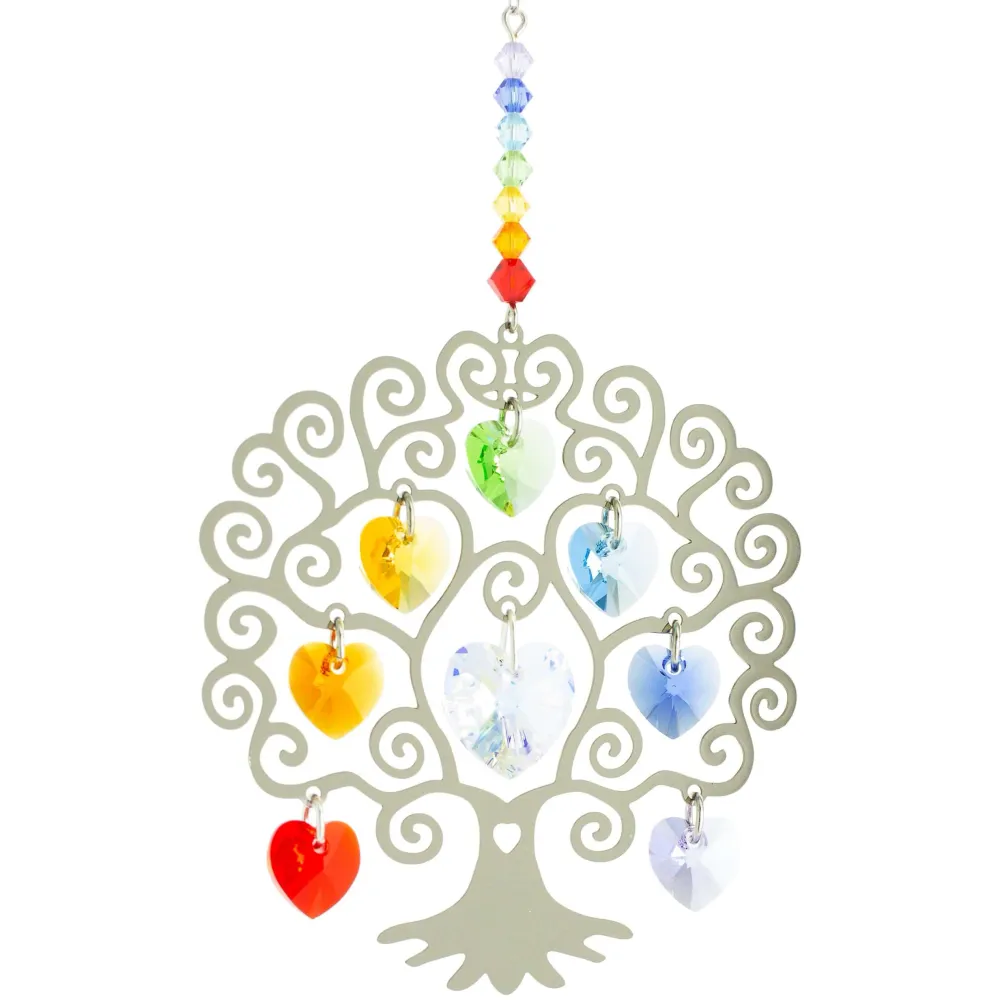 Cristal Árbol de la Vida 7 Chakras - Árbol de la vida Aquigarden