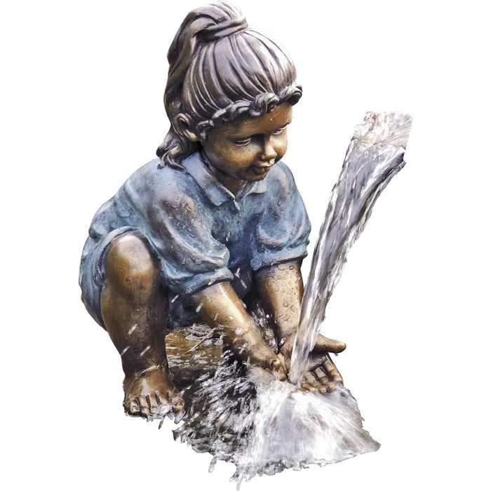 ESTATUA ANNA NIÑ 43CM - POLYSTONE Aquigarden