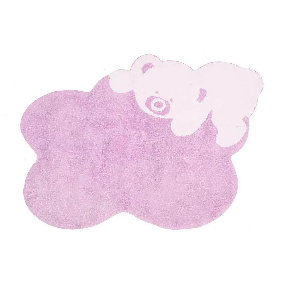 Alfombra Habitación Bebé Bubu Rosa Aratextil