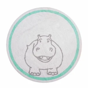 Alfombra Infantil Algodón 100% Lavable Animales Aratextil Hipo