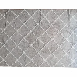 Alfombra Infantil Algodón 100% Lavable Baby Tanger Aratextil Gris