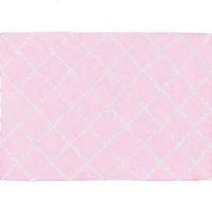 Alfombra Infantil Algodón 100% Lavable Baby Tanger Aratextil Rosa