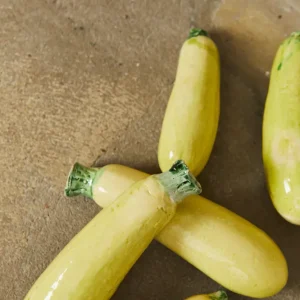 Calabacín réplica de cerámica esmaltada Armando Rueda